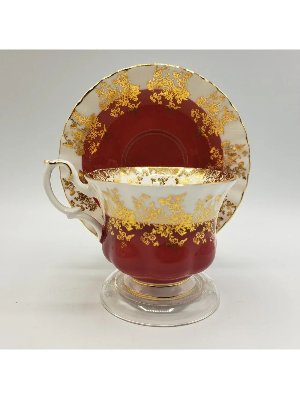 Vintage Royal Albert Teacup and Saucers Regal Series Lot of 4 Bone China England